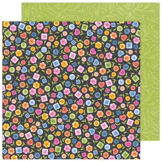 Paige Evans Garden Shoppe #18 12&#x22; x 12&#x22; Double-Sided Cardstock, 25 Sheets